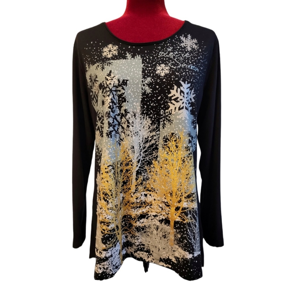 MC Sportswear "Let It Snow" Christmas top